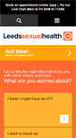 Mobile Screenshot of leedssexualhealth.com